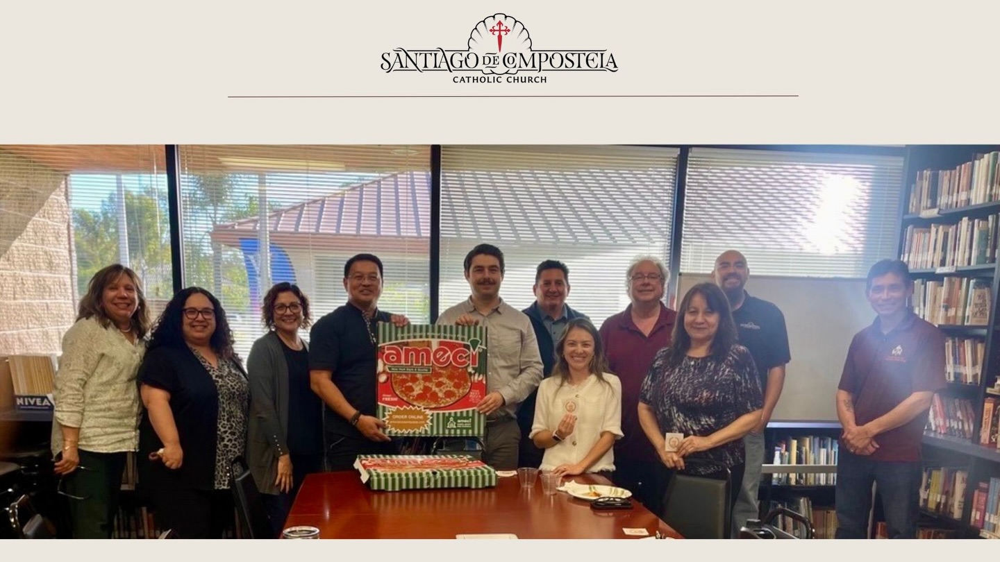 Congratulations to our SDC clergy and staff for being the first parish to reach 100% compliance in the cybersecurity training mandated by the Diocese’s IT Department! 🍕