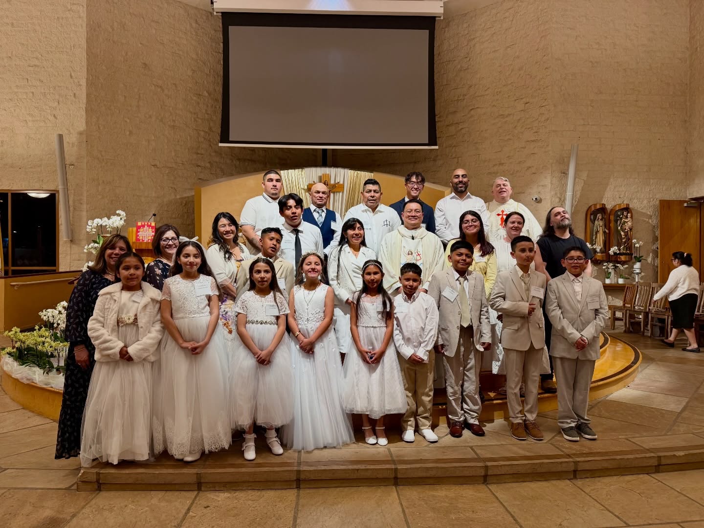 A heartfelt congratulations to our newly initiated Catholics who joined the Church at the Easter Vigil! We pray that God continues to guide you on your lifelong journey of faith!