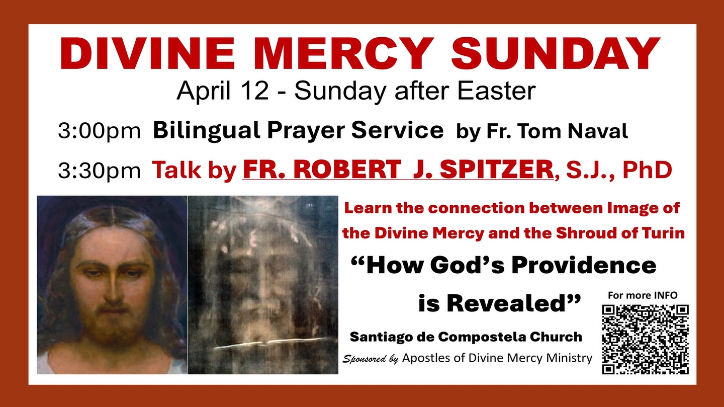 Join us for Divine Mercy Sunday as we gather in prayer and reflection to celebrate God’s infinite mercy. All are welcome to this special afternoon of devotion and learning!