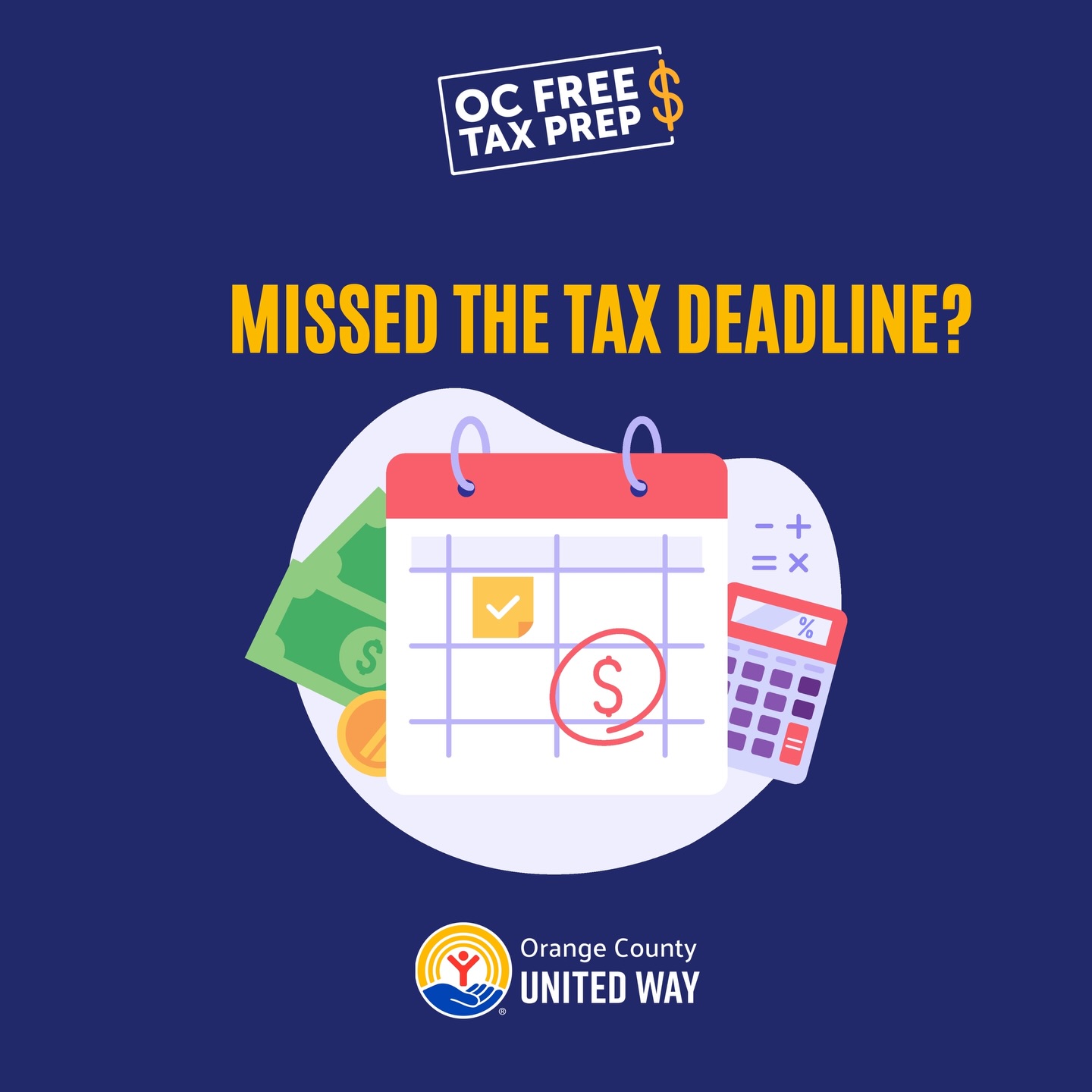 Missed the tax deadline? Don’t stress. You can still file your taxes and get money back—sometimes hundreds or even thousands of dollars.

File for free with MyFreeTaxes: https://ocfreetaxprep.com/my-free-taxes/