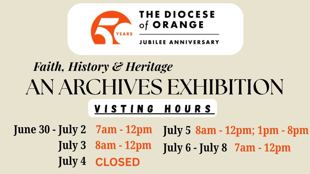 Santiago de Compostela will be hosting An Archives Exhibition as part of the Diocese Jubilee Anniversary celebration. We are excited to be a part of this celebratory year, and we invite you all to visit the exhibition and lear the history and heritage of our church and Diocese!