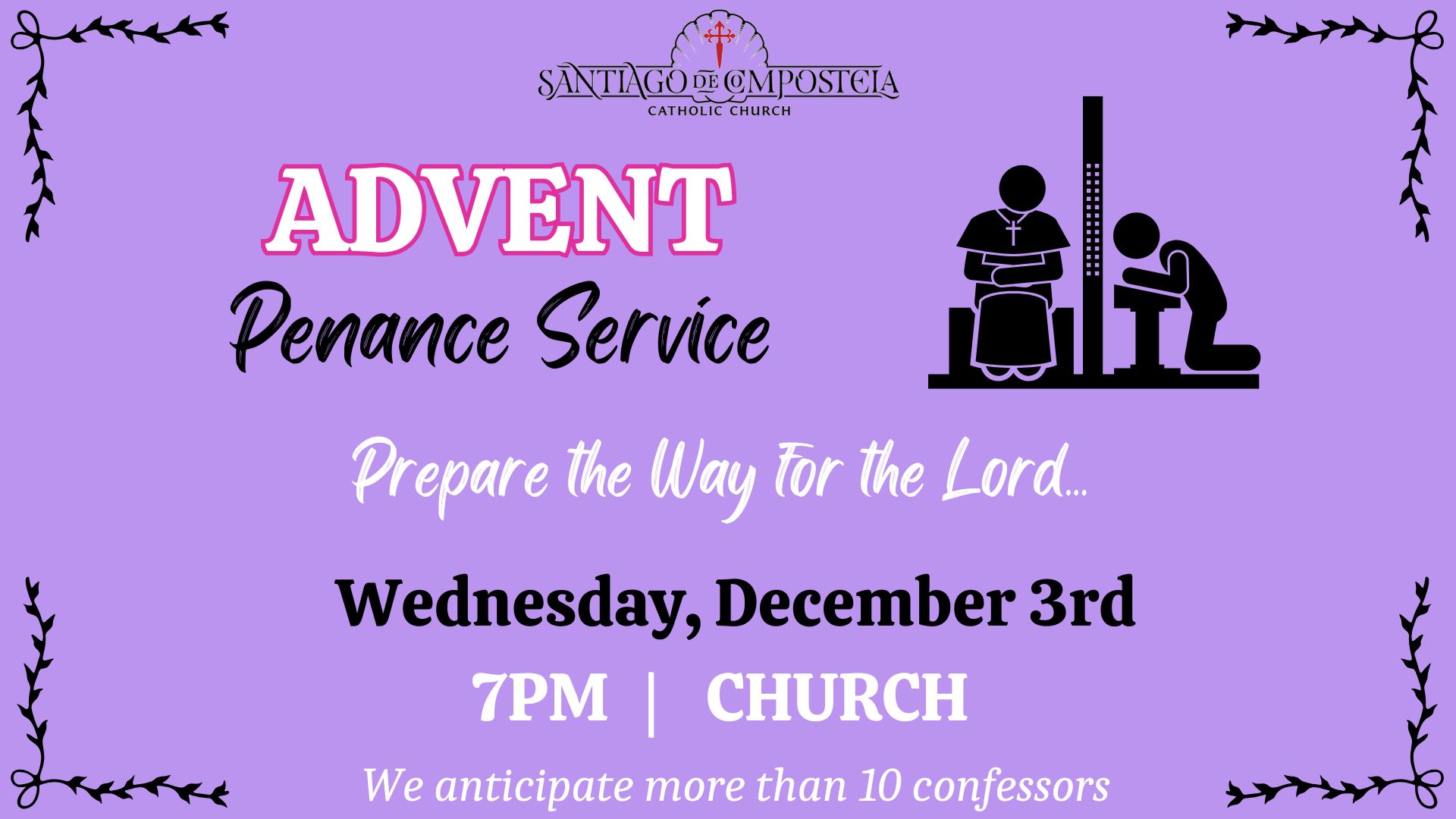 Advent Penance Service