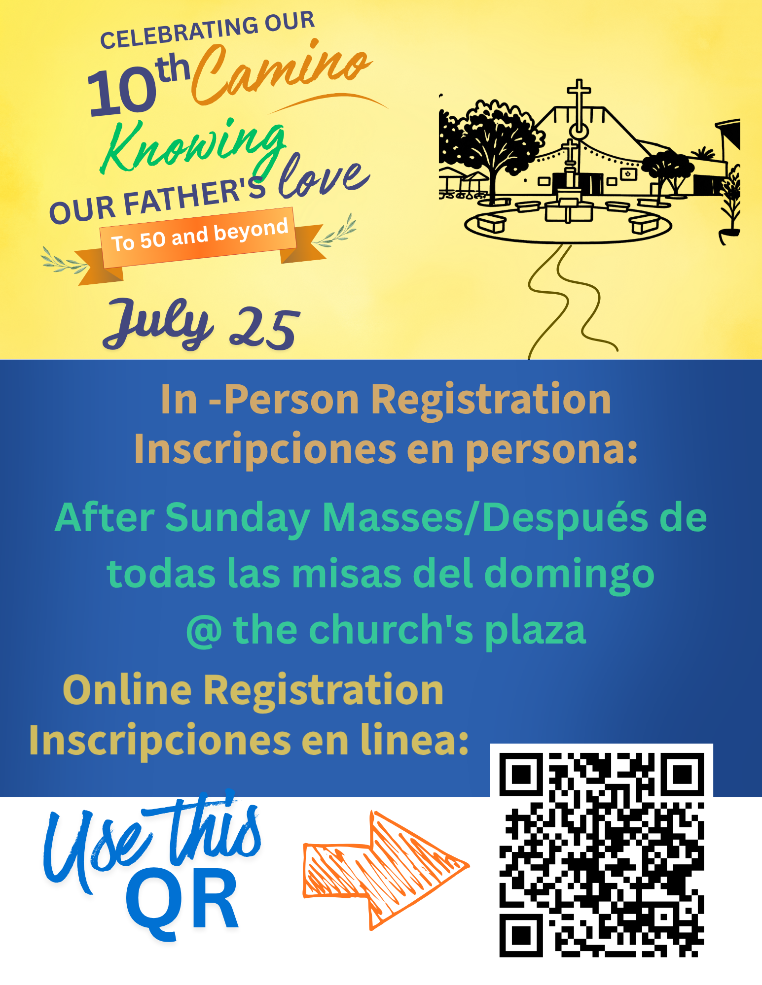 Camino de Santiago 2026 Flyer